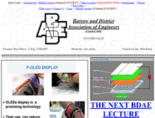 Tablet Screenshot of bdae.org.uk